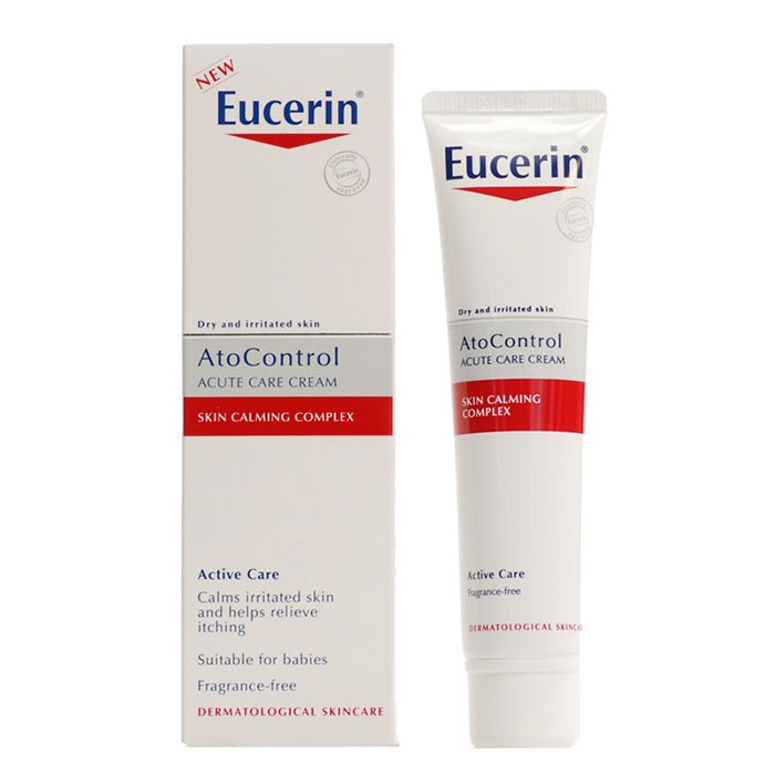 Kem dưỡng da giảm ngứa, đỏ da Eucerin AtoControl Acute Care Cream 40ml 1