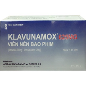 Klavunamox 625Mg