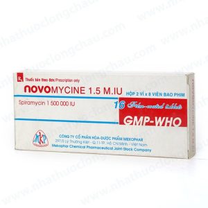 Novomycine 1,5Miu Trị Viêm Họng, Viêm Xoang Cấp