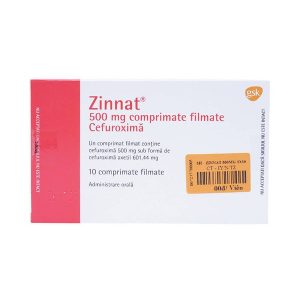 Sh - Zinnat 500Mg 1X10 Gsk
