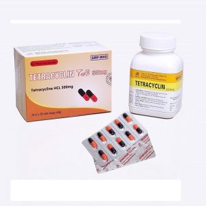Thuốc Tetracyclin 250Mg Chống Nhiễm Khuẩn (Hộp 400 Viên)