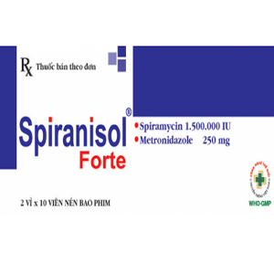 Spiranisol Forte 250Mg Opv 2X10