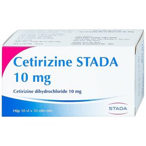 Thuốc Cetirizine 10Mg Stada Giảm Chứng Viêm Mũi Dị Ứng