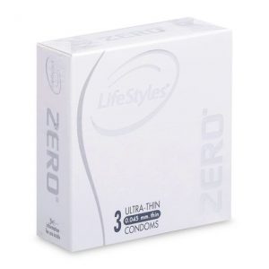 Bao cao su LifeStyles Zero (3 cái/hộp)
