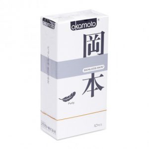 Bao cao su Okamoto Skinless Skin Purity (10 cái/hộp)