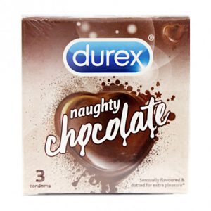 Bao cao su hương socola Durex Naughty Chocolate (3 cái/hộp)
