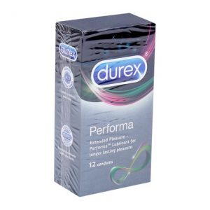 Bao cao su kéo dài thời gian quan hệ Durex Performa (12 cái/hộp)