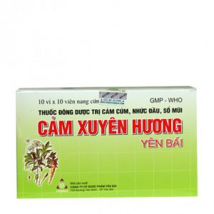 Cảm Xuyên Hương (10 vỉ x 10 viên/hộp)