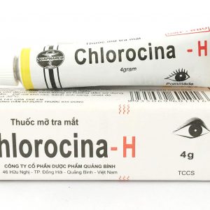 Chlorocina-H Hộp 1 tuýp x 4 gam