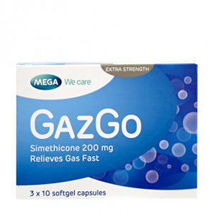 GazGo 200mg (3 vỉ x 10 viên/hộp)