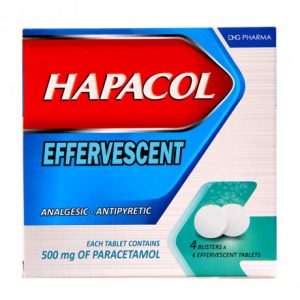 Hapacol 500mg (4 vỉ x 4 viên/hộp)