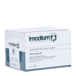 Imodium 2mg (25 vỉ x 4 viên/hộp)