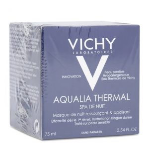 Mặt nạ ngủ cung cấp nước xóa tan mệt mỏi tức thì Vichy Aqualia Thermal (75ml)