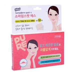 Miếng dán hỗ trợ làm lành sẹo mụn Somaderm Spot 2 size 32 miếng