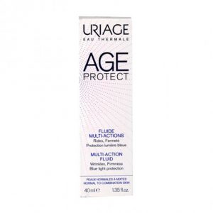 Sữa dưỡng chống lão hóa cho da nhờn và hỗn hợp Uriage Age Protect Multi-Action Fluid (40ml)