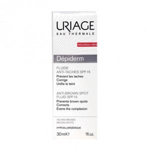 Sữa dưỡng ngăn ngừa và giảm nám, đốm nâu Uriage Depiderm Fluide Anti-Taches SPF15 (30ml)