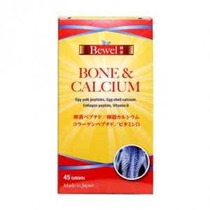 Thực phẩm bảo vệ sức khỏe bổ sung canxi, giúp xương chắc khỏe Bewel Bone & Calcium (Hộp 45 viên)