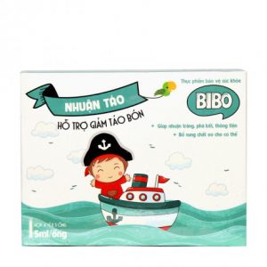Thực phẩm bảo vệ sức khỏe hỗ trợ giảm táo bón Bibo (4 vỉ x 5 ống/hộp)