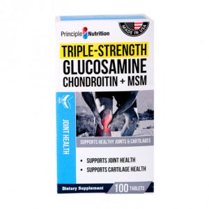 Thực phẩm bảo vệ sức khỏe viên uống bổ khớp Triple Strength Glucosamine Chondroitin & MSM (Hộp 100 viên)