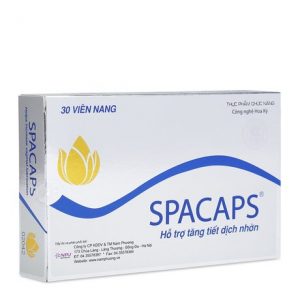 Thực phẩm chức năng hỗ trợ tăng tiết dịch nhờn cho âm đạo Spacaps (30 viên/hộp)