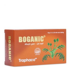 Thuốc bổ gan, lợi mật, thông tiêu, giải độc Boganic Traphaco (5 vỉ x 20 viên nén)