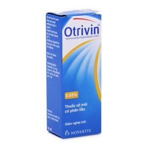 Thuốc xịt mũi giảm nghẹt mũi Otrivin 0.05% Nasal Spray (10ml)