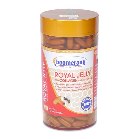 Vien-uong-sua-ong-chua-tang-cuong-the-luc-boi-bo-suc-khoe-Boomerang-Royal-Jelly-Collagen-Softgel.jpg Vien uong sua ong chua tang cuong the luc boi bo suc khoe Boomerang Royal Jelly Collagen Softgel