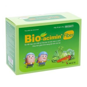 TPCN hỗ trợ điều trị táo bón Bio-Acimin Fiber (30 gói x 4g/hộp)