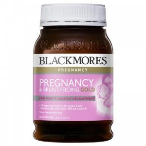 Blackmores Pregnancy & Breast Feeding Gold - Vitamin, khoáng chất cho phụ nữ mang thai
