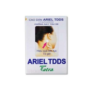 Cao dán chống say tàu xe Ariel TDDS (2 miếng/hộp)