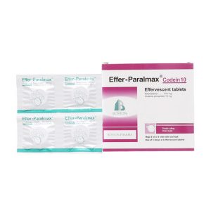 Effer Paralmax codein 10 (5 vỉ x 4 viên/hộp)