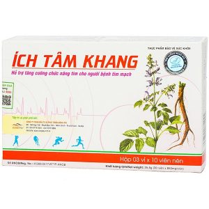 Viên Uống Bổ Tim Mạch Ích Tâm Khang 30 Viên