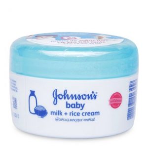 Kem dưỡng da chứa sữa và gạo Johnson Baby (50g)