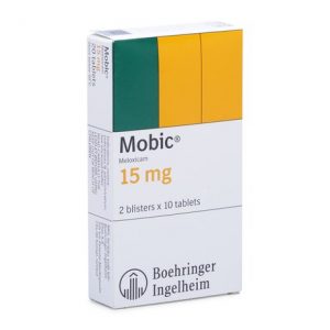 Mobic 15mg (2 vỉ x 10 viên hộp)