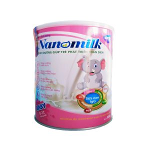 Sữa bột Nanomilk Baby 900g (Dinh dưỡng cho trẻ sơ sinh cần bổ sung ngoài sữa mẹ)