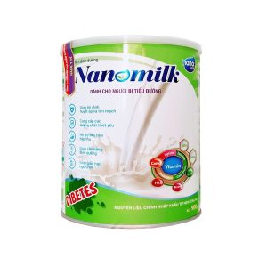 Sữa bột Nanomilk Dibetes 900g (Dinh dưỡng dành cho người bị tiểu đường và ăn kiêng)