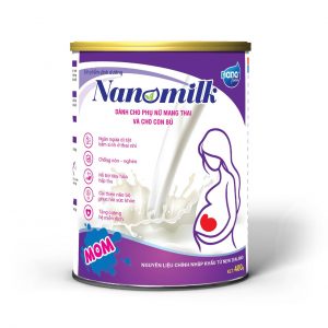 Sữa bột Nanomilk Mom 400g (Dinh dưỡng dành cho bà bầu và sau sinh)