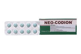 Thuốc ho Neo-Codion hộp 20 viên